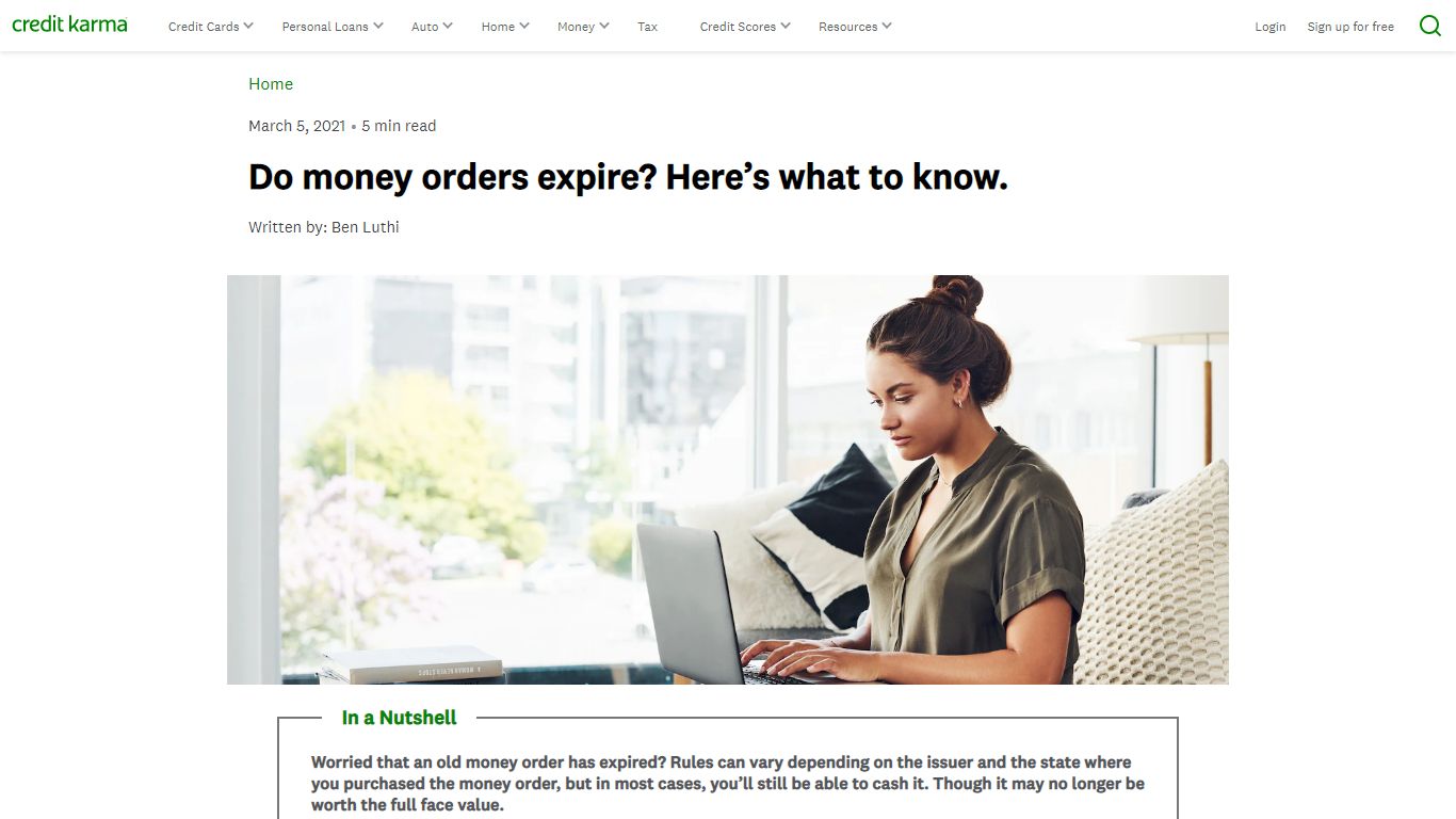 Do Money Orders Expire? Here’s What To Know. | Credit Karma